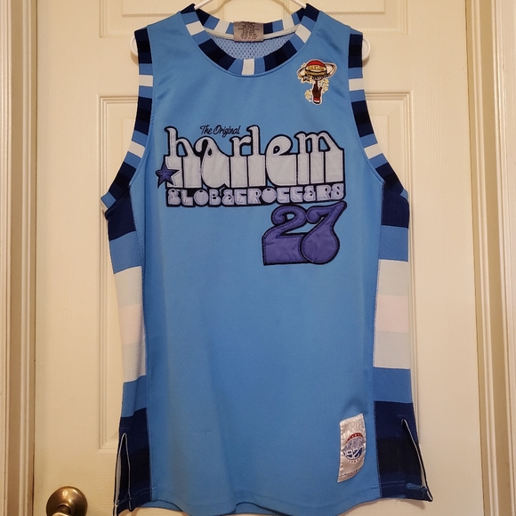 Platinum FUBU Harlem Globetrotters Jersey XL - Picture 1 of 8